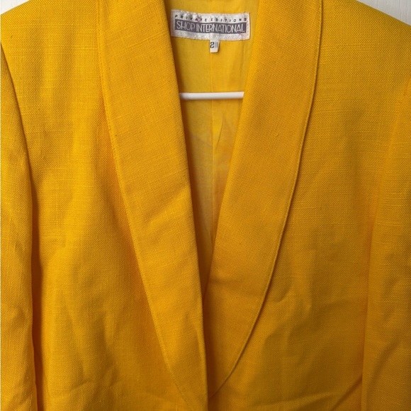Women's Yellow Blazer - Picture 1 of 7